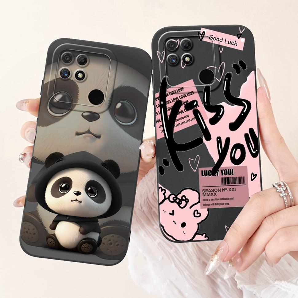 For Realme Narzo 50A Case Silicone Soft TPU Shockproof Cartoon Pattern Phone Casing For Realme Narzo50A  RMX3430 Case Back Cover