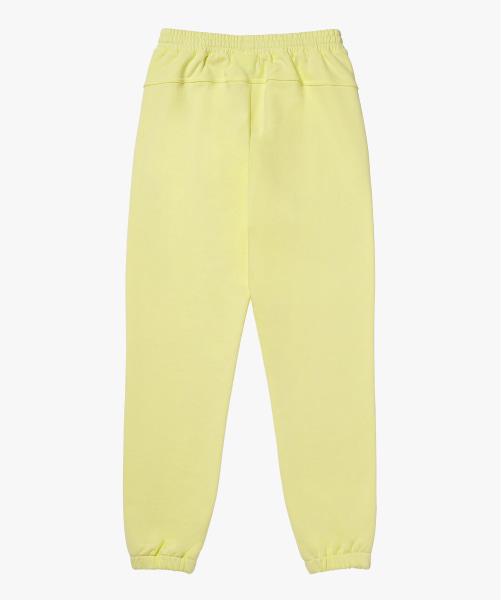 GOALSTUDIO Small Logo Piping Jogger-Lime