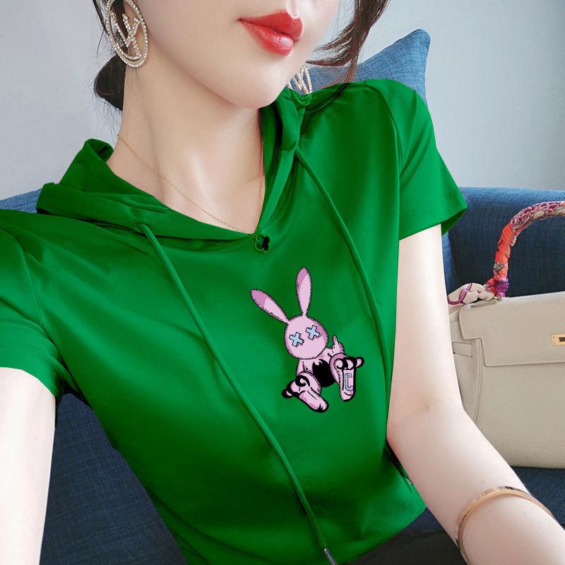 

Women s Chinese Style Hooded Cotton Sweatshirt: Short-Sleeve, Ethnic, Loose, Casual XL (110-125 lbs) розовый