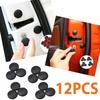 36× Car Interior Door Lock Screw Protector Cover Cap Trim Anti-Rust Accessories