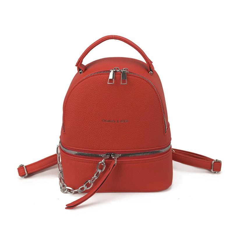 New 2026 Korean Style Pu Women's Backpack Fashionable Large-capacity All-matching Student Bag Simple Travel