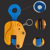 Sheet Metal Lifting Clamp Vertical Plate Clamp 2T 4400LBS 0-30mm Jaw Opening Flat Sheet Metal Clamp for Lifting and Transporting