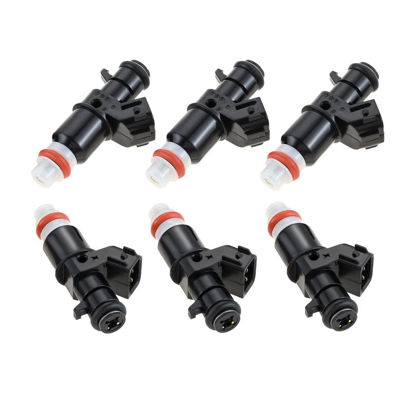 6Pcs Car Fuel Injector 16450RCAA01 8001492N FJ485,For 2003 2004 2005 2006 2007 Acura MDX TL Saturn Vue 2013 2014 2015 Acura ILX
