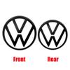 3D Car logo Front Grille Emblem Trunk Replace Cover Sticker For Volkswagen VW Polo T-ROC ID.3 Golf8 MK8 Passat Variant Arteon CC