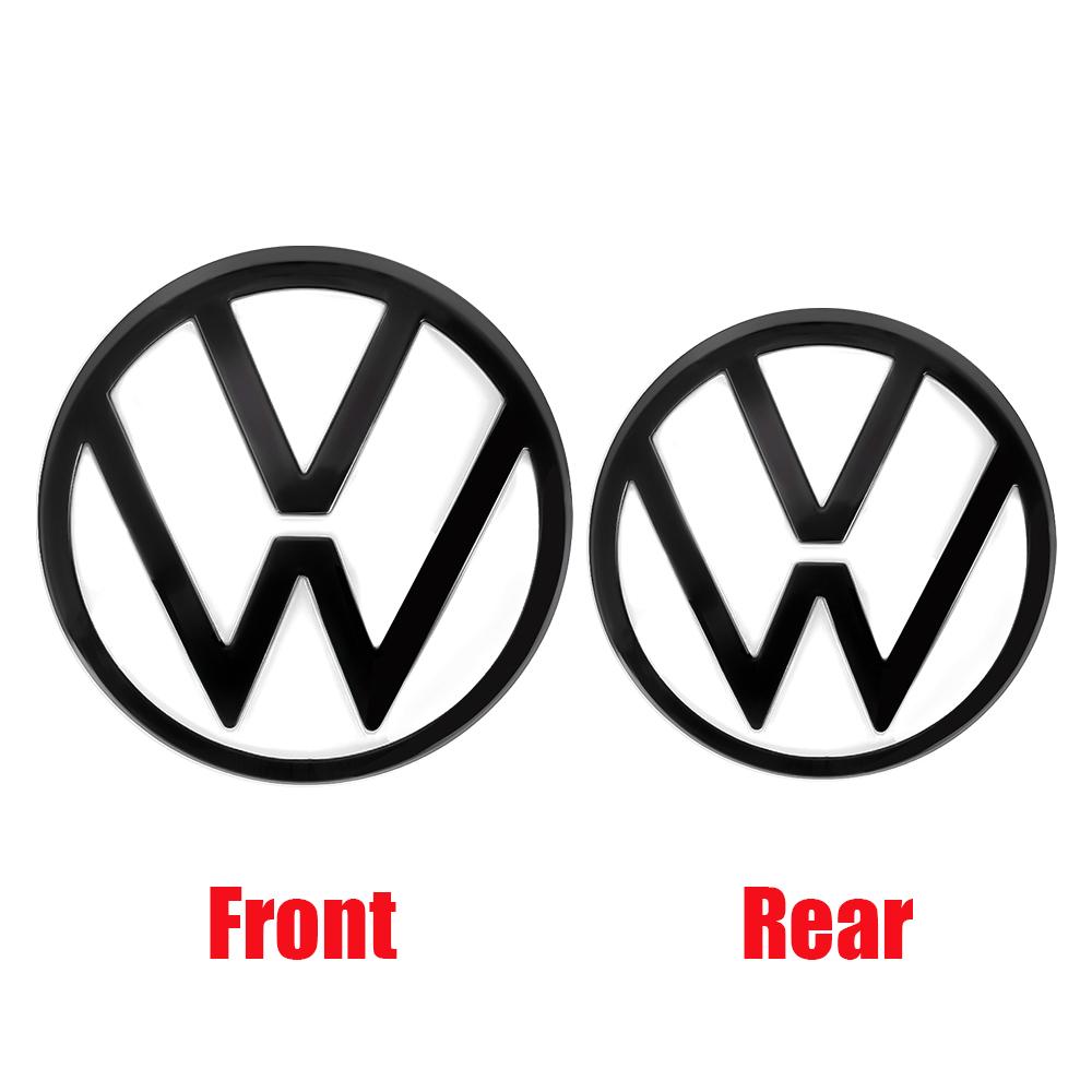 

1Set Car Front Grille Logo Trunk Replace Cover For Volkswagen VW Golf8 MK8 Passat Variant Arten CC Polo T-ROC 2021-2023 ID.3 Golf 8 MK8 2021-2023