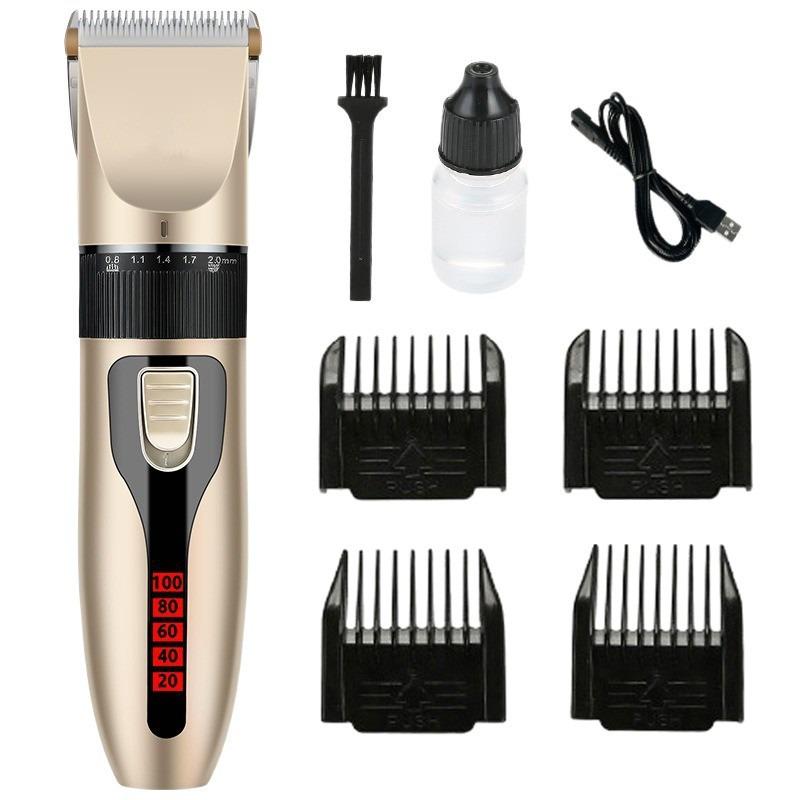 Rechargeable Electric Hair Clippers for Adults and Babies - Hair Trimmer and Razor for Easy Haircuts