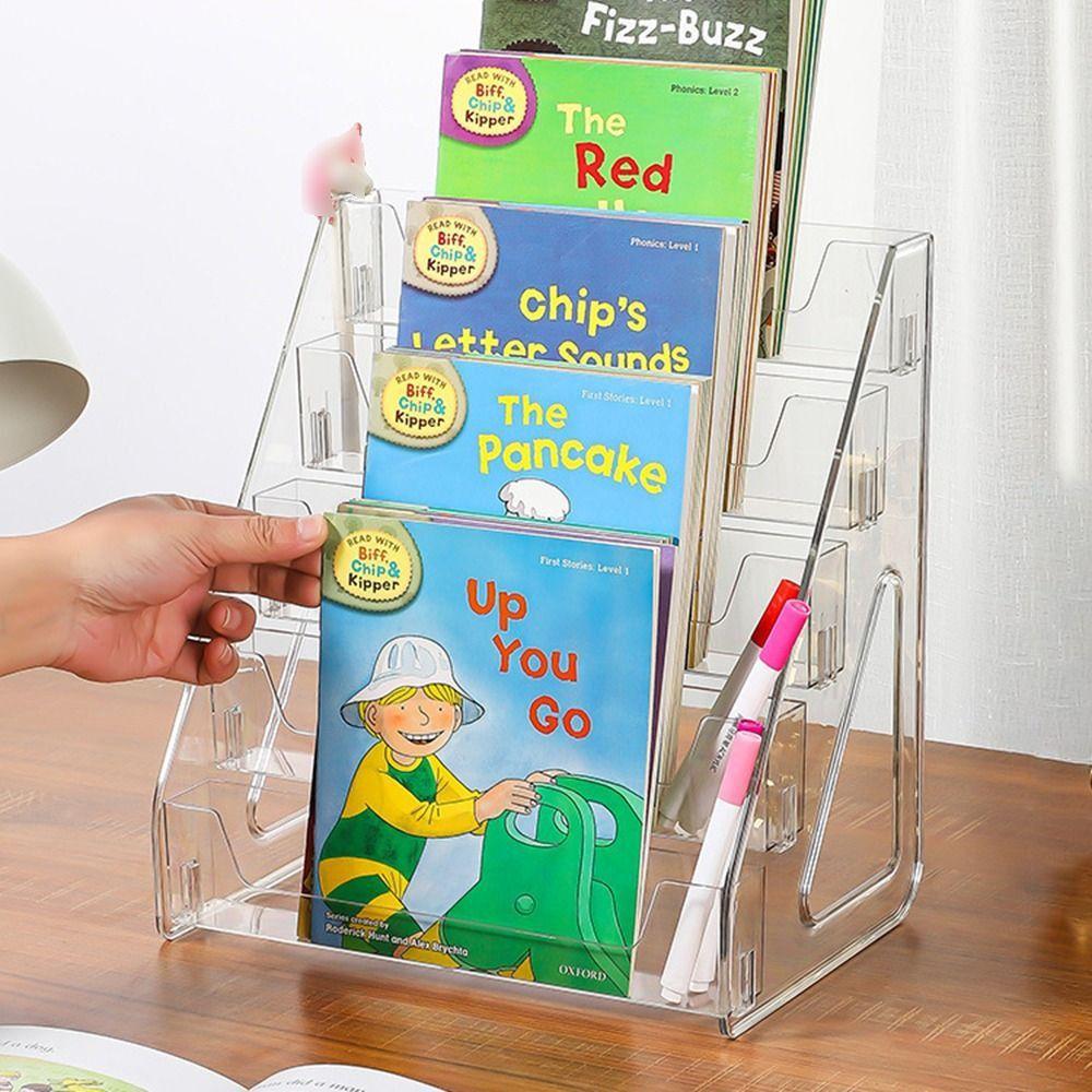5 Tier Greeting Card Storage Rack Detachable Doll Figures Model Shelf  Birthday Card Display