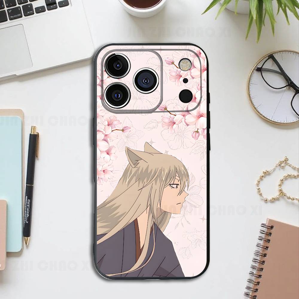T-Tomoe Nanami K-Kamisama Silicone Soft Phone Case For IPhone17 16 15 14 13 12 11 Pro Max Plus X XR SE Cover