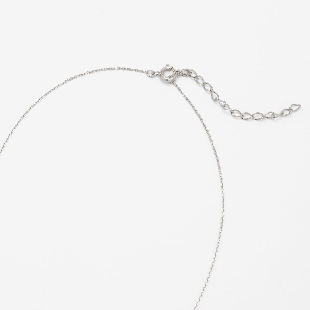 [Bloom] Official Women's Necklace, Silver, Rhodium Plated, Heart Motif 0772-4661-0019-0000