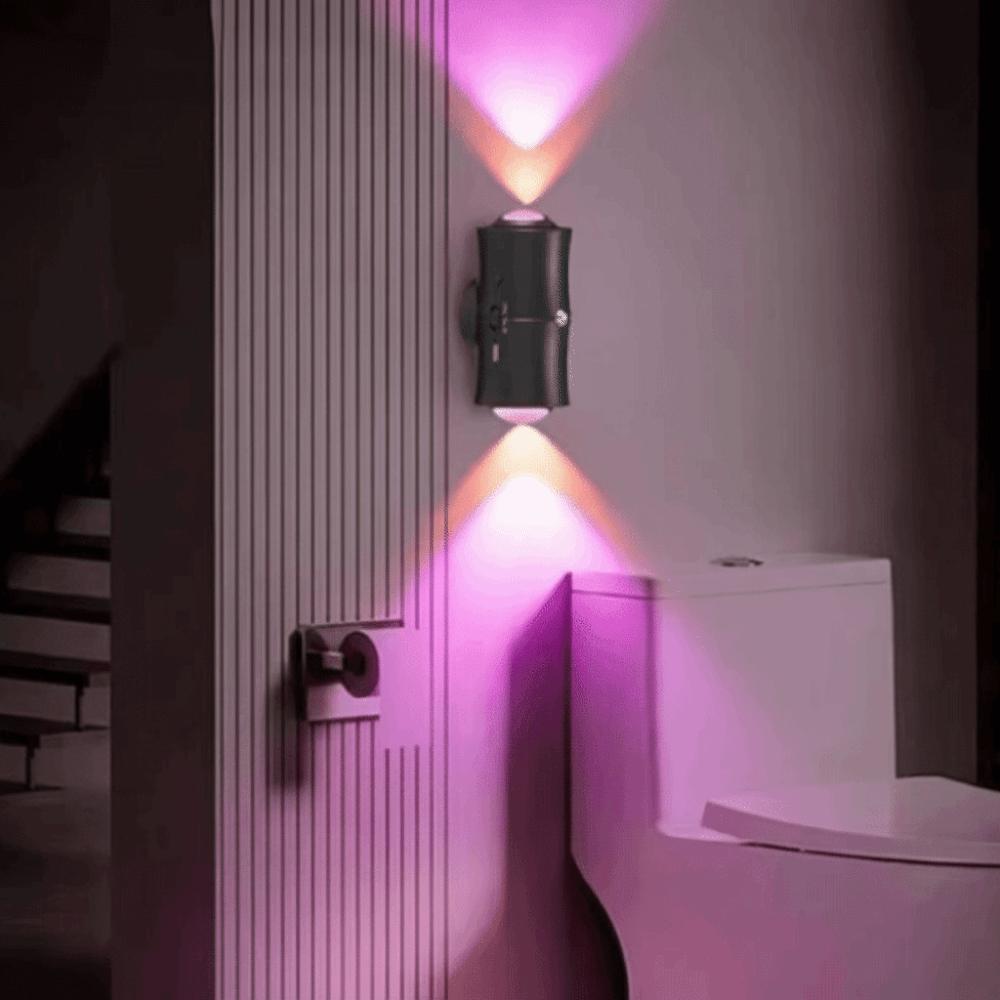 Human Sensing Wall Lamp Dimmable Function RGB Color Wall Sconces LED Closet Light  Wall Mounting