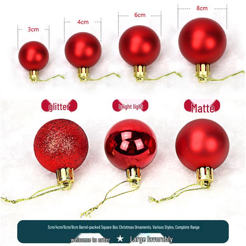 24-Pack Christmas Tree Ornaments: 3cm-4cm Electroplated Plastic Balls In Assorted Irregular Shapes