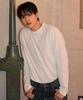 MINDBRIDGE Sakariba Slub Round Long Sleeve T-Shirt - 2 Colors