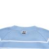FILA Heritage Fashion Classic Retro Striped Casual Slim Fit Short Sleeve Knit Top Women tops Blue F11W628413FBU