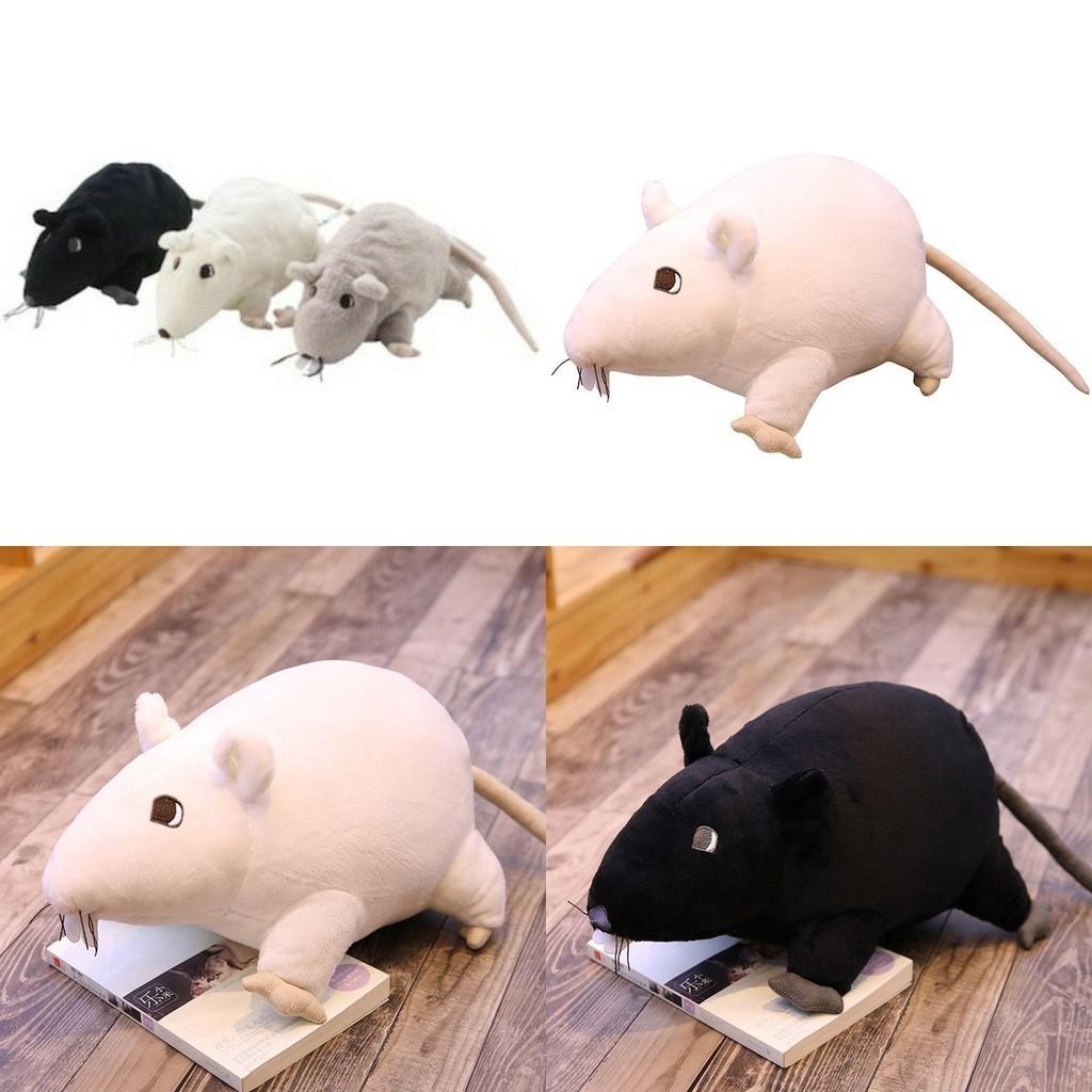 Gosig Ratta Black Rat Soft Toy High-quality Fabric And Pp Cotton Filling For Ultimate Comfort