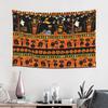 Halloween Girl Pumpkin Mountain Print Tapestry Wall Hanging Blanket Tapestry Home Decor Items Wall Decorations