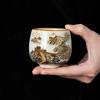 Ru Kiln Wanli Great Wall Luohan Master Cup Single Cup Open Tea Cup Ceramic Household Personal Tea Cup