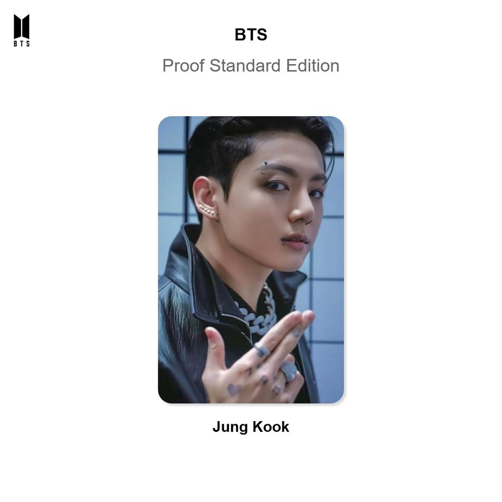 BTS Proof Standard Edition Official Photocard