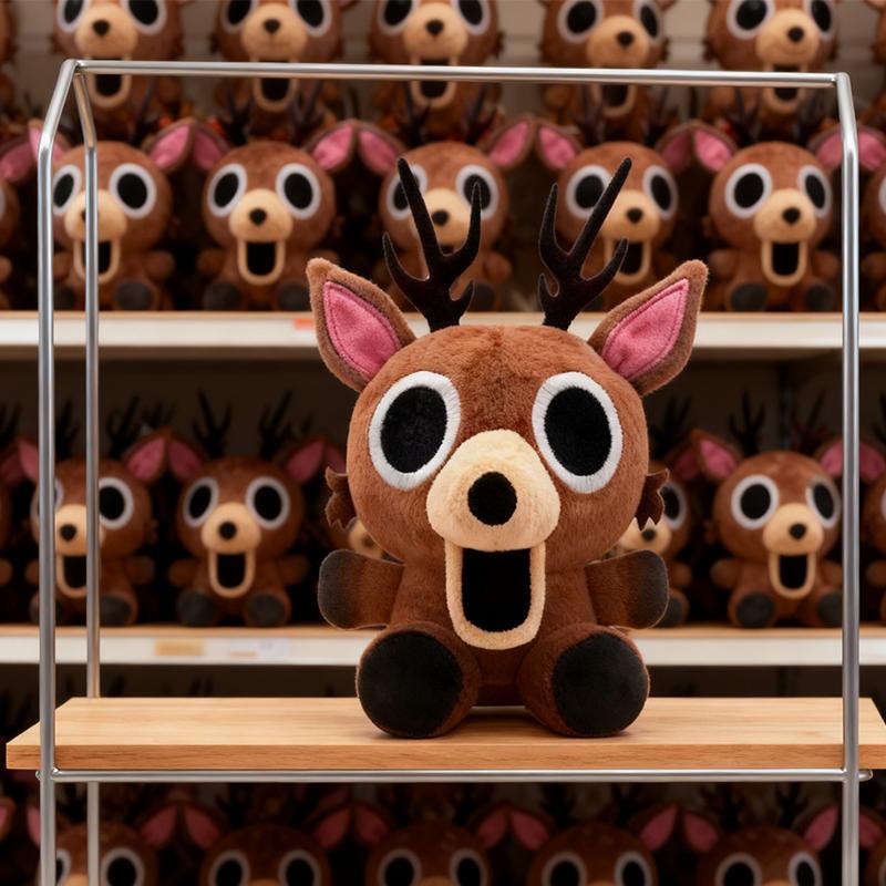 @-Baby 99 Nights In The Forest Plush Cub Deer Plush Funny Game Chrismas Gift Anime Peripherals Soft Doll New Cute Deer Doll