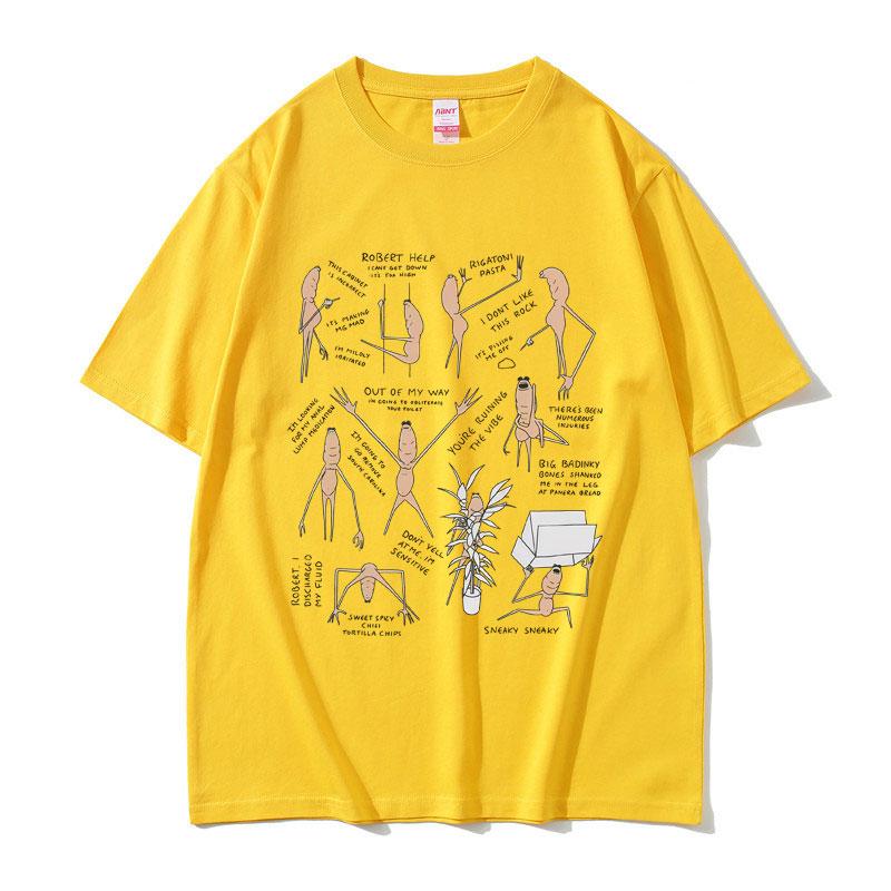 Ich mag dieses Rock T-Shirt nicht Lustiges Marcus The Worm Meme T-Shirt Unisex Damen Lässig Übergroß Vintage Baumwolle Kurzarm T-Shirts
