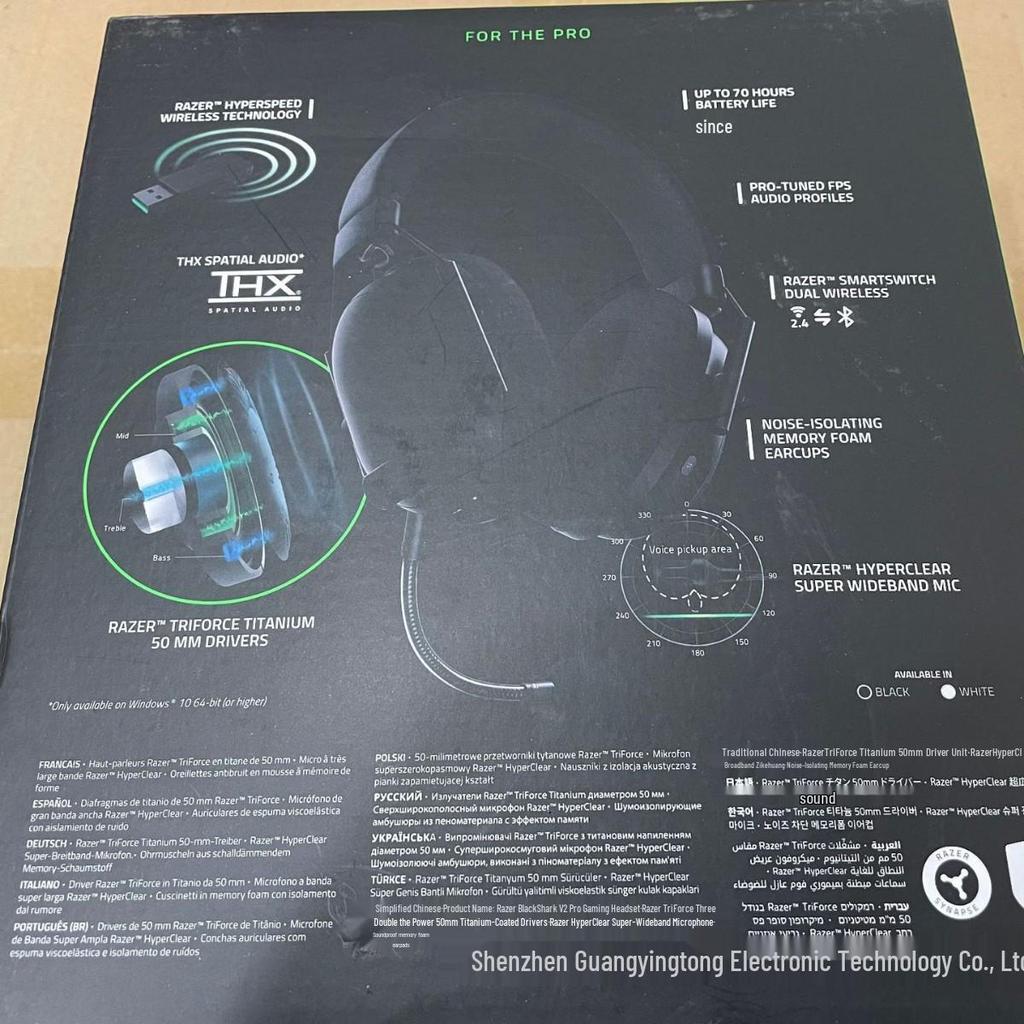 Blackshark V2 Pro 7.1 Surround Gaming Headset - Over-Ear Esports Edition