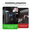 Leather Car Tissue Storage Box Seat Back Paper Water Cup Bag For Citroen C4 C3 C5 C1 C2 C6 VTS C4L DS3 DS4 DS5 Grand Berlingo