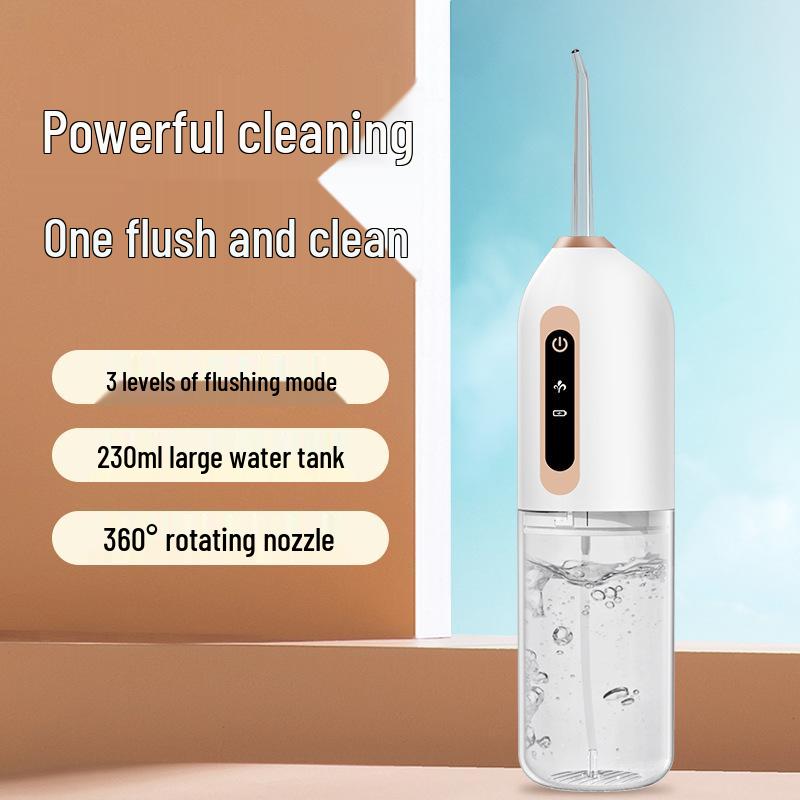 Portable Electric Water Flosser for Teeth Cleaning and Dental Care