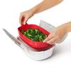 Microwave Steamer for Fish, Meat, Vegetables, and More - Kitchen Steaming Basket
