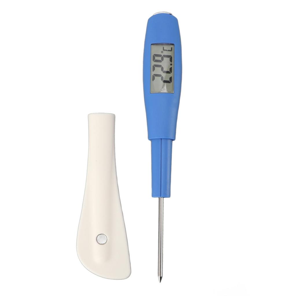 Silikonspatel Termometer Digital Display Rostfritt Stål Matlagningstermometer Mat Vatten