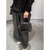 TR same Ray small square bag, leather simple portable shoulder messenger bag, tofu bag, hand carry camera bag, tote bag