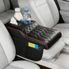 Portable Armrest Pad PU Leather Elbow Support Pad Durable Car Armrest Pillow  Universal