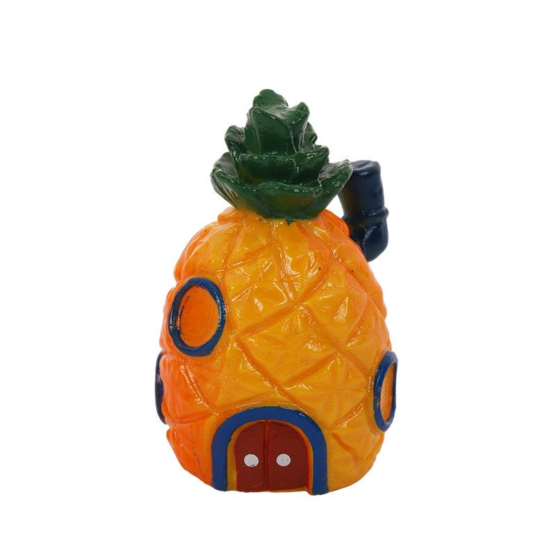 Ananas Haus & Krabben Restaurant Aquarium Dekoration für Fische & Garnelen