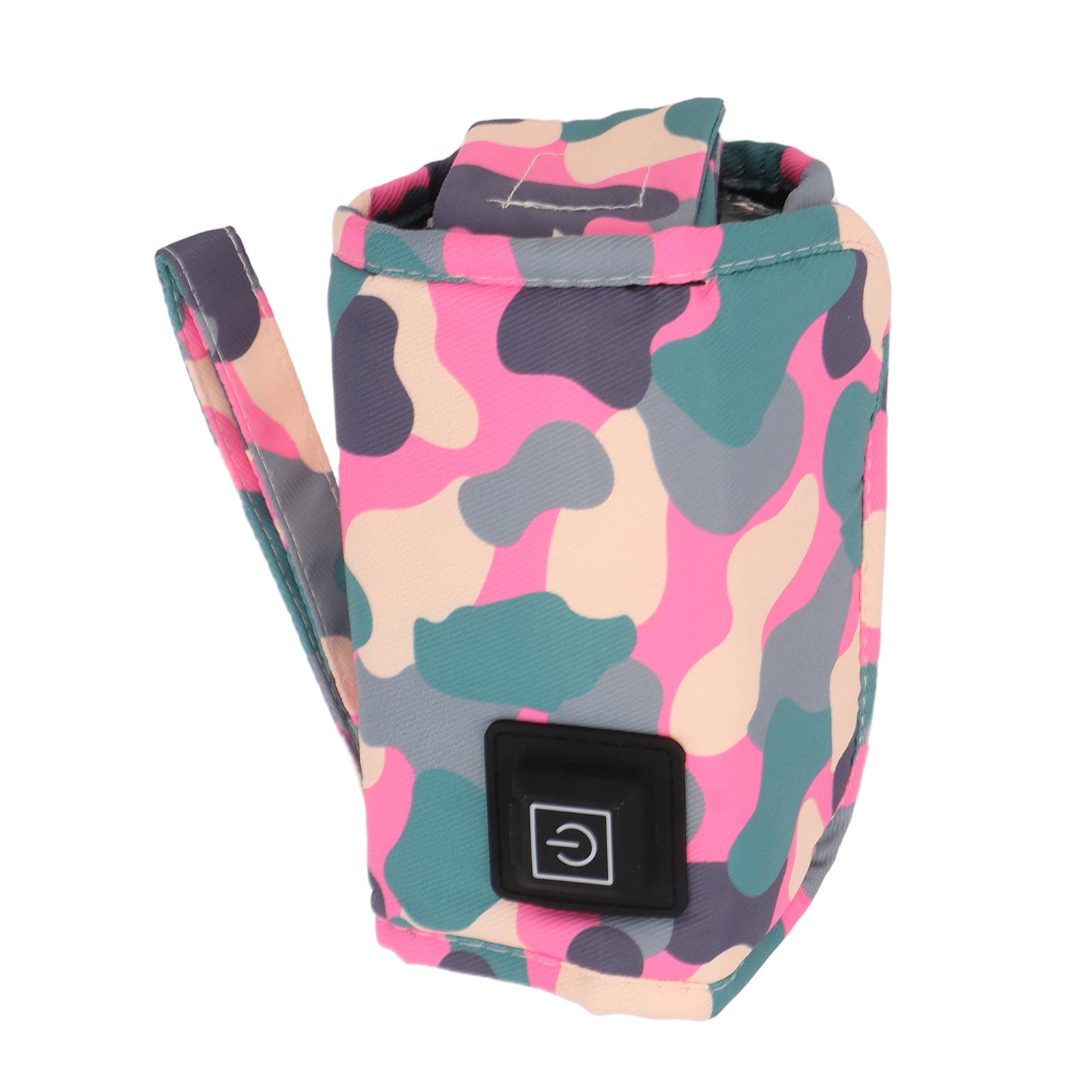 

USB-подогреватель для детских бутылочек с тремя уровнями регулировки температуры, дизайн с липучкой, портативная бутылочка