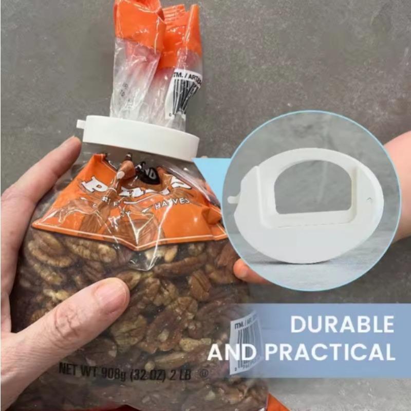 Storage Organizer Multifunctional Food Sealing Clip Durable Kitchen Snack Savers Food Bag Clips for Freshness Secure Storage