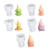 DIY Heart Star Gnome Silicone Mold Dsiplay Ornament Molds For Crafting Resin Plaster And Scented Candle Home Decors