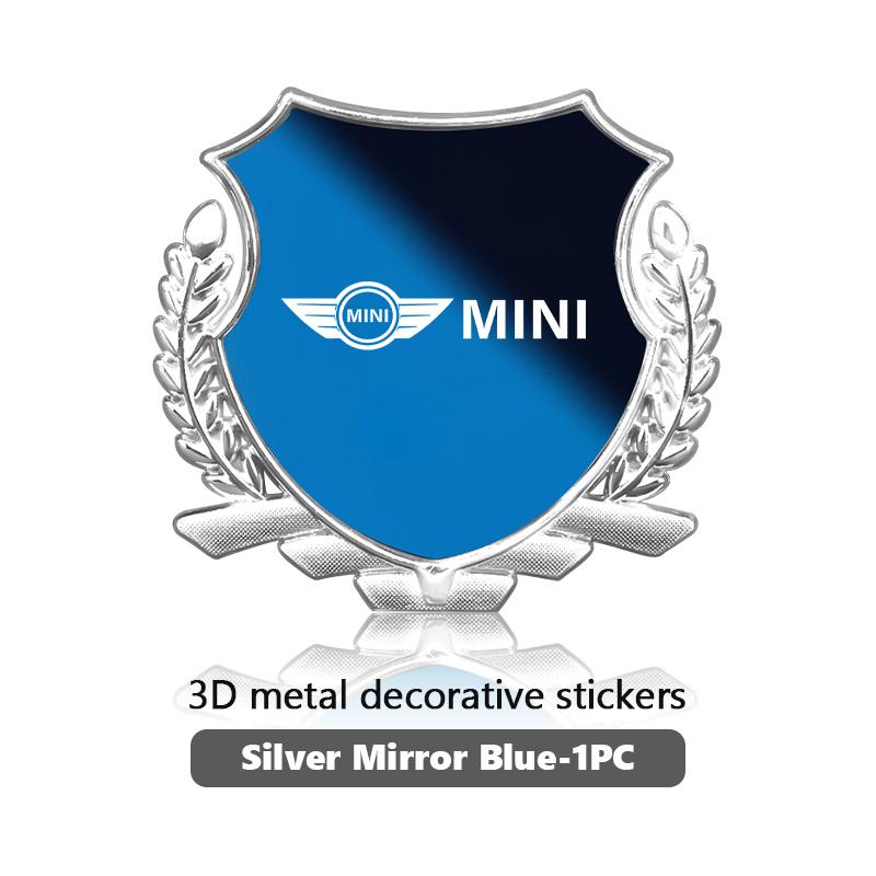 3D Alloy Car Trunk Window Side Emblem Badge Decal Decoration Sticker For MINI Cooper R60 R56 F56 F55 F57 F60 Countryman gzpxv22