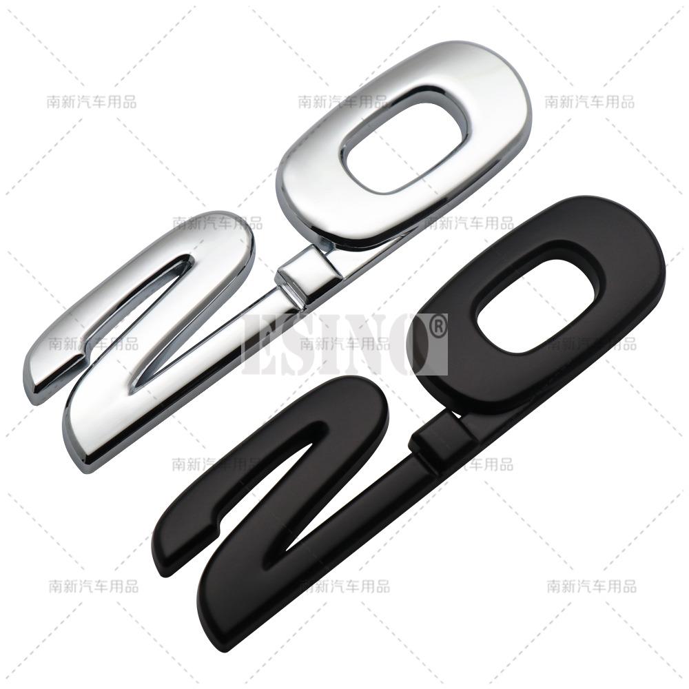 New Car Styling 3D 2.0 2.5 Skyactive Metal Chrome Zinc Alloy Emblem Car Body Badge Sticker for Mazda 3 CX-3 CX-5 RX-8 RX-5