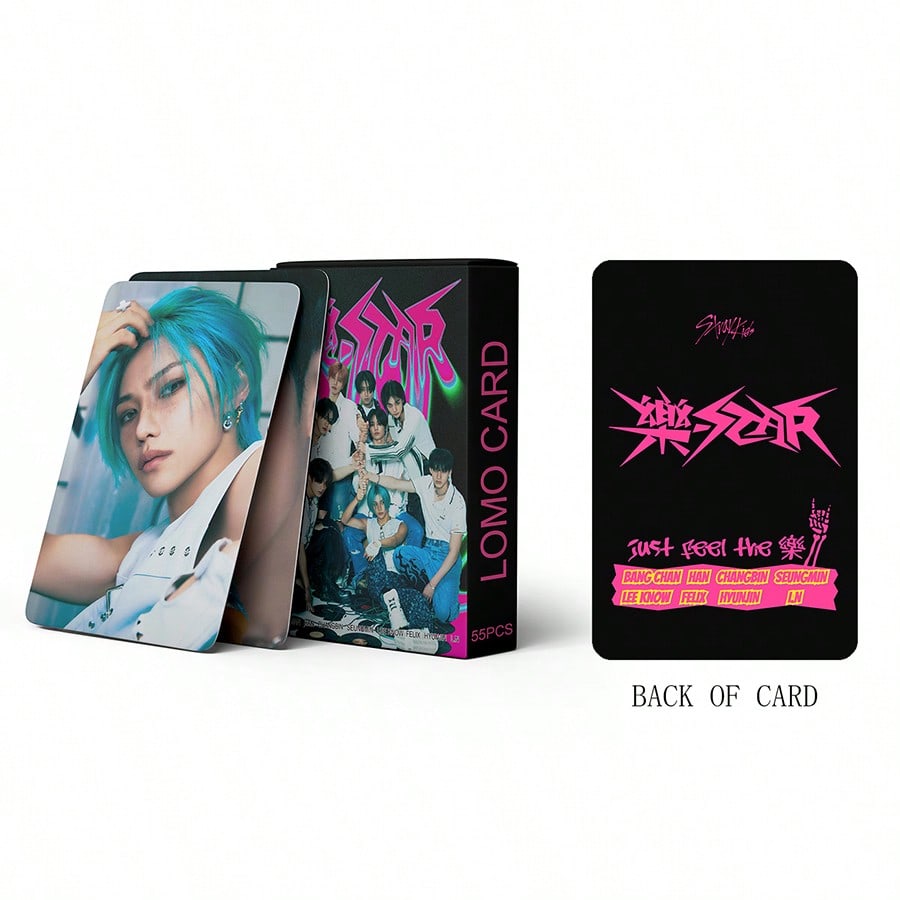 Skzoo Sheet Kpop Lomo Cards Album Small Card Photo Printing High-quality Bangchan MANIAC JAPAN ENCORE MAGIC STAR XMAS 55 Entertaining Play Safe