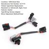 2x Adaptér elektroinštalácie Adaptér pre spätné zrkadlá pre Ford F250-F550 99-07