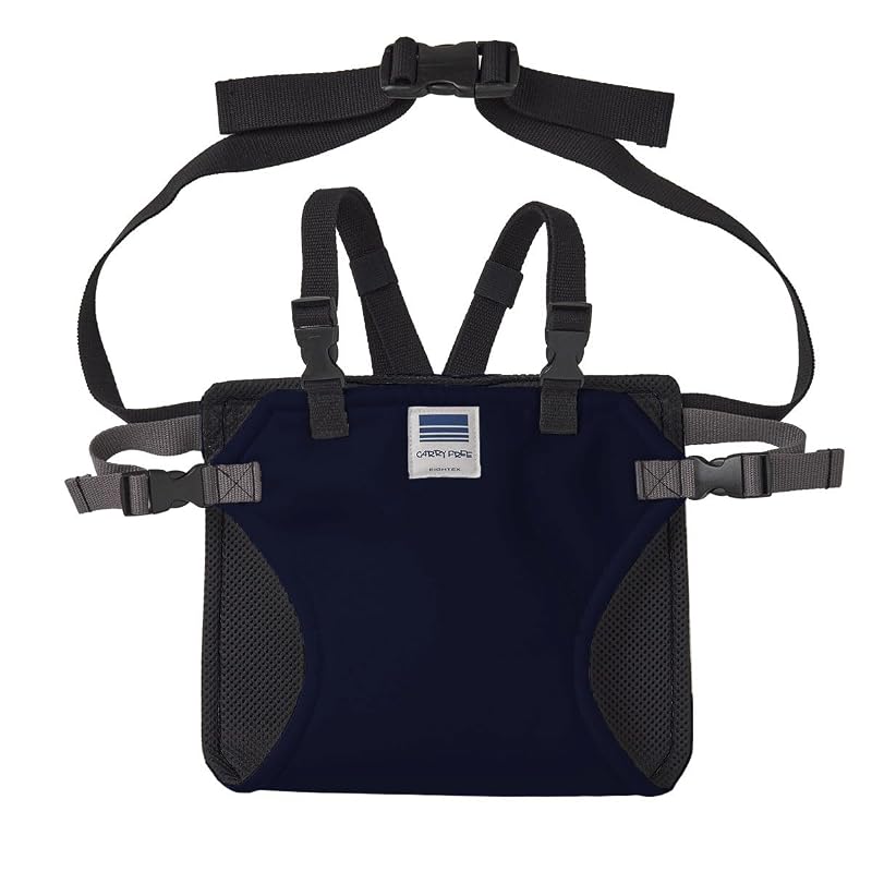 Carryfree Chair Belt Hold Plus, Made in Japan, Chair Belt for Children's Chairs and Baby Chairs, Navy