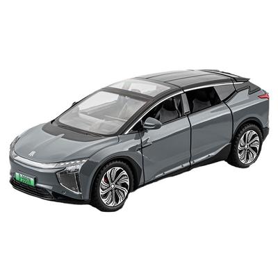 1/22 HiPhi X Lüks Akıllı Elektrikli SUV Alaşımlı Döküm Simülasyon Arazi Aracı Katlanabilir Dikiz Aynası Oyuncak Çocuklar İçin