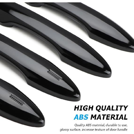Upgraded Snap-On Door Handle Cover Compatible For 2018- 2024 2025 2026 Toyota Camry Accessories No Adhesive Door Handle Protectors For -2025 2026