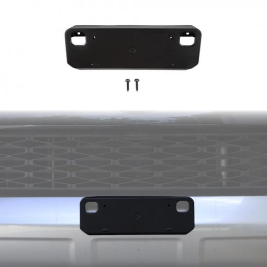 

Car Front License Plate Mount Bracket Holder Bezels Trim for 4Runner 2010+ Black