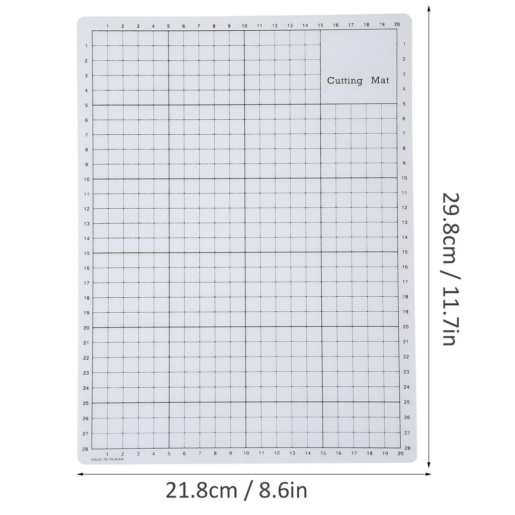 Cutting Mat A4 Translucent Engraving Pad NonSlip Manual Scale Board Craft Accessories