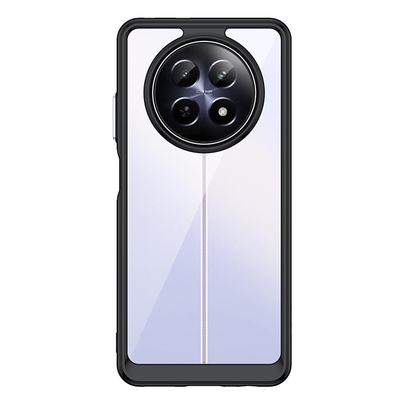 For Realme 13 5G Case Realme 13 5G Cover Funda Clear PC + TPU Shockproof Silicone Protective Phone Back Cover For Realme 13 5G