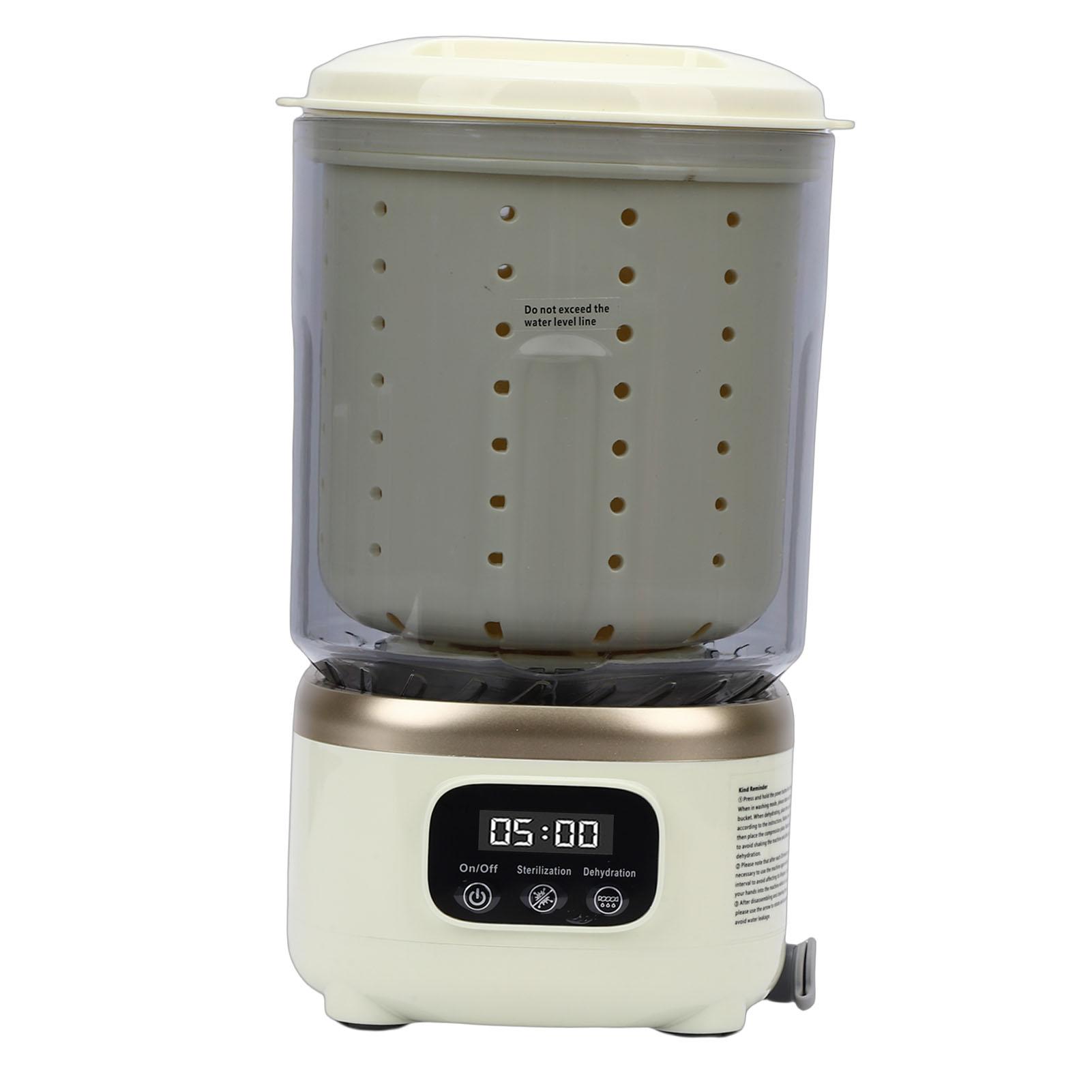 

Portable Washing Machine 2L Dry Re able Cordless Underwear Laundry Washer for Travel Apartment Dorm