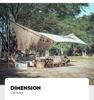 Portable 5.2m Outdoor Butterfly Canopy: Waterproof Oxford Cloth Gazebo and Sun Shade Tent for Camping.