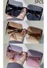Lunettes de soleil tendance dégradées sans monture pour femmes, haut de gamme