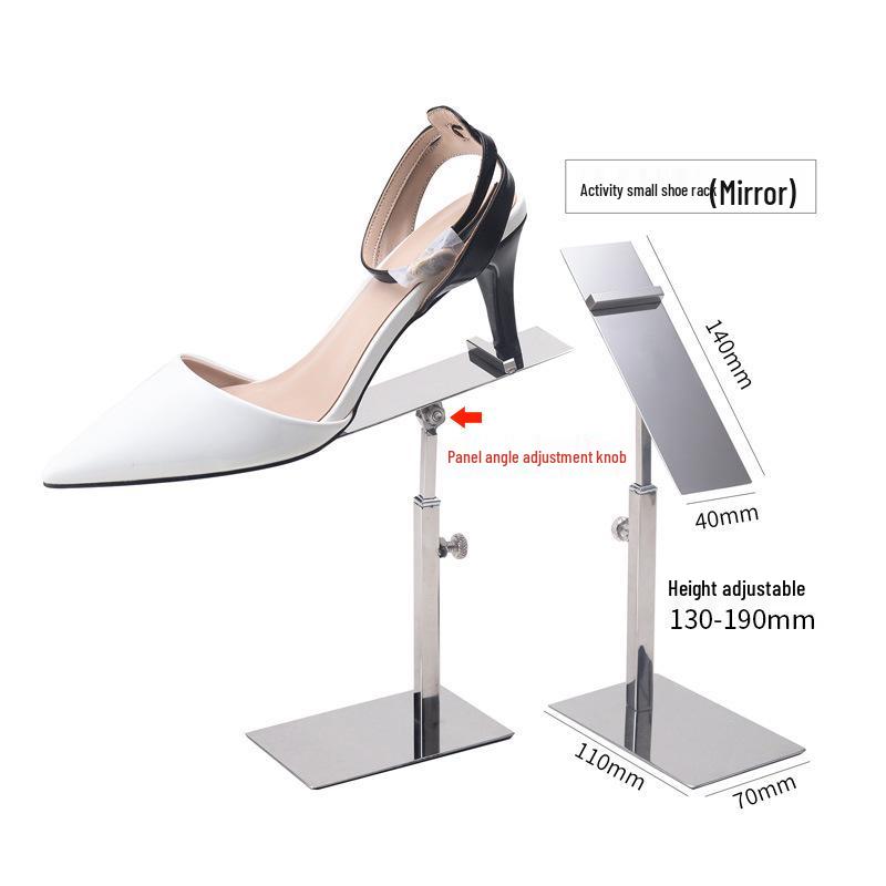 Adjustable Stainless Steel Shoe Display Stand
