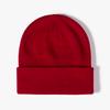Knitted Beanie Cap Winter Accessories Multicolored Beanies Custom Embroidery Acrylic Fashion Skullies Hats Winter Knitted Hat
