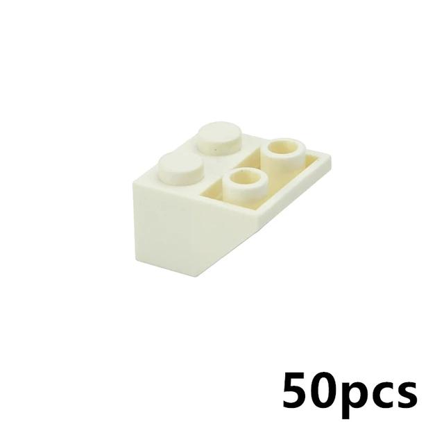 Sklon obrácený 2x1x3 Stavebnice Kompatibilní 2449 Technické díly DIY Sestavovací částice Skloněná plocha Obrácené cihličky MOC Hračky
